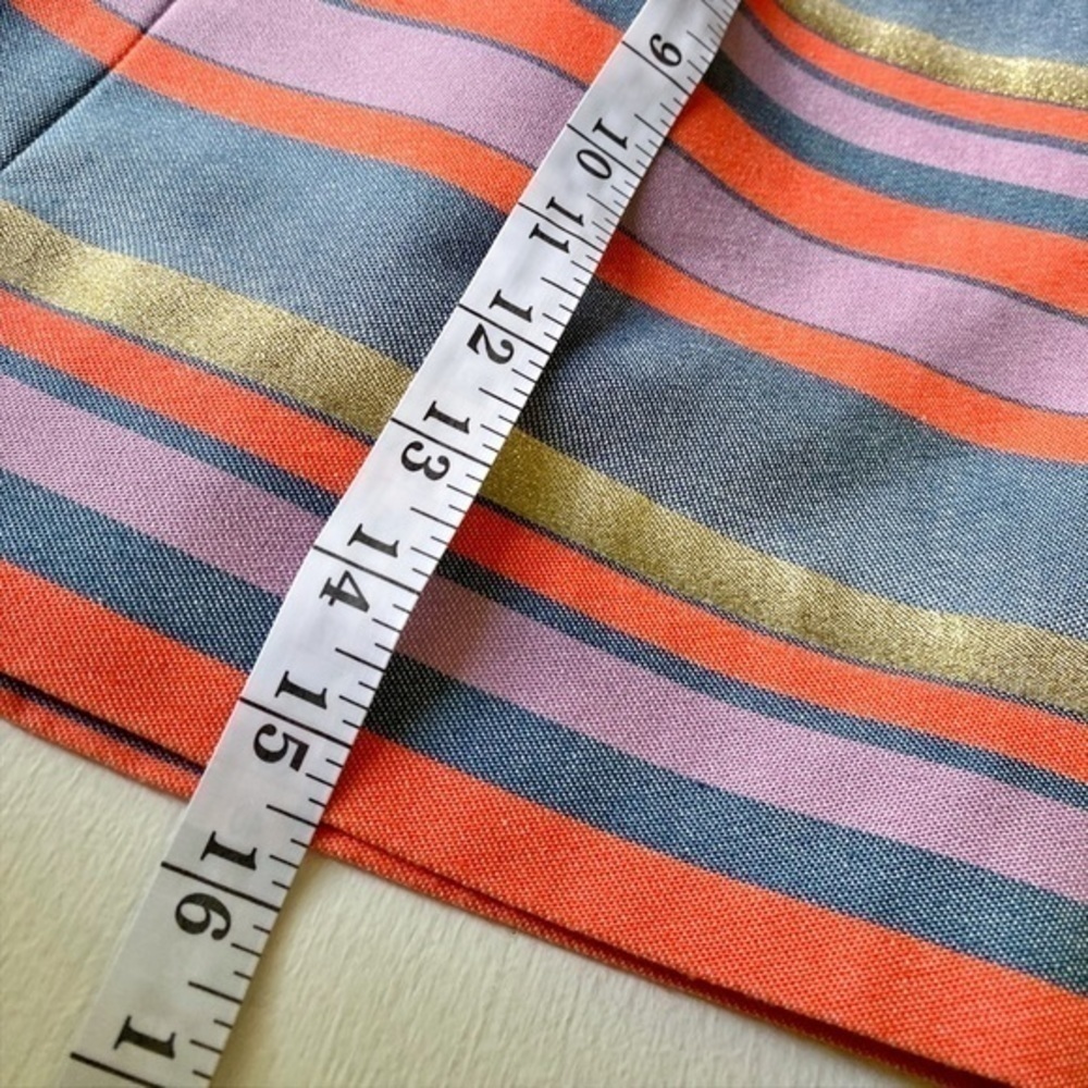 JCrew Striped Multicolored Mini Skirt - Picture 7 of 7